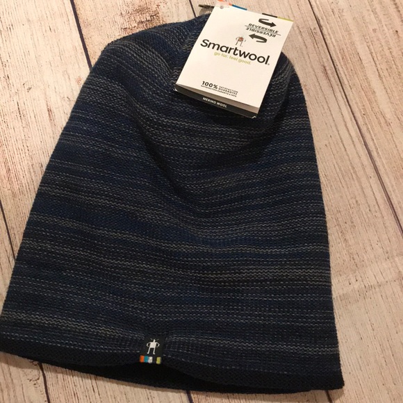 Nwt Smartwool Boundary Line Reversible 